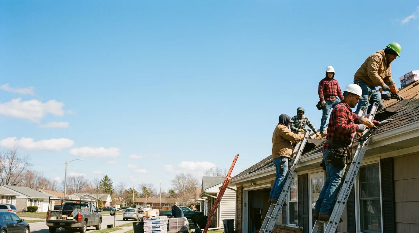 Roofing in Leiters Ford, IN near me